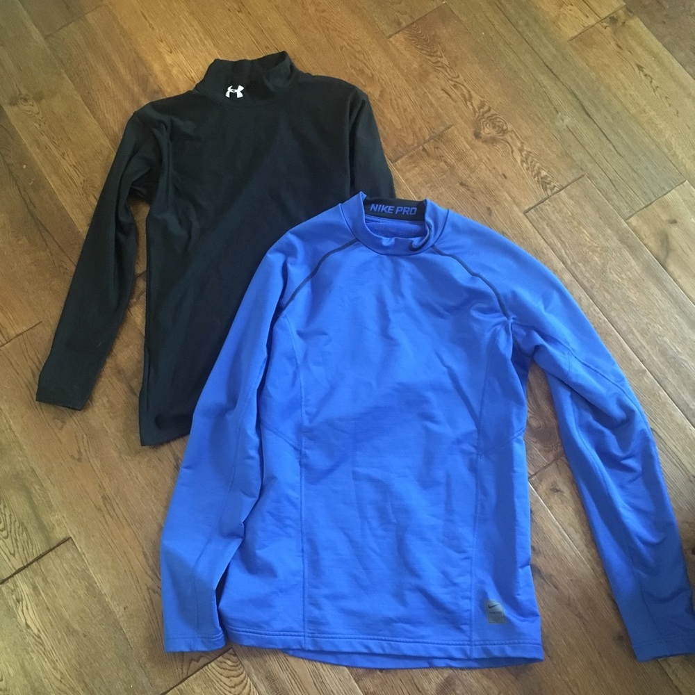 Under Armour and Nike Pro Shirts